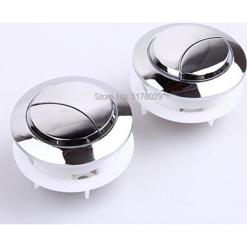 Top diameter 70mm round toilet flush Push button,Inside diameter 58mm toilet water tank ceramics cover Push button,J17377