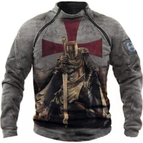 2022 New Spring Autumn Vintage Hoodies Mens Sweatshirt Casual Top Long Sleeve Zipper Pullover Hip Hop Sweatshirts Men Hoodies