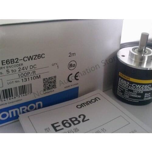 Original and Genuine Omron E6B2-CWZ6C 10/20/30/40/50/60/100/200/300/360/400/500/600/720/800/1000/1024/1200/1500/1800/2000P/R