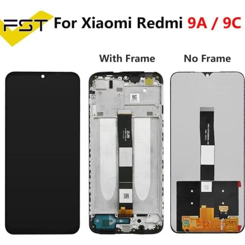 For Xiaomi Redmi 9A / Redmi 9C LCD Display Screen Touch Digitizer Assembly LCD Display For Redmi9A M2006C3LG Touch Repair Parts