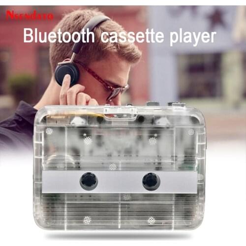 Protable Bluetooth Plastic Cassette music player Tape adapter Personal stero FM Radio Cassette Player Converters With Auto-rever