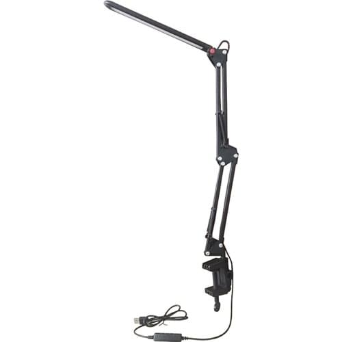 Professional DC5V 6W Flexible Dimmable USB LED Desk Table Lamp Three Color Modes Reading Light