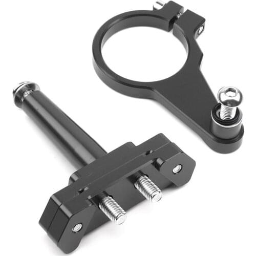 For YZF R15 V3 2017-2019 Motorcycle Adjustable Steering Stabilizer Damper Bracket Mount Kit Base CNC Aluminum Accessories