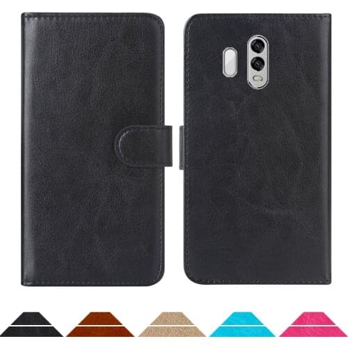 Luxury Wallet Case For HomTom HT70 PU Leather Retro Flip Cover Magnetic Fashion Cases Strap