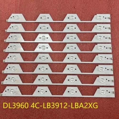 8pcs LED backlight bar For Philco Ph39f33dsg Ph39f33 40-LB3912-LBA2XG