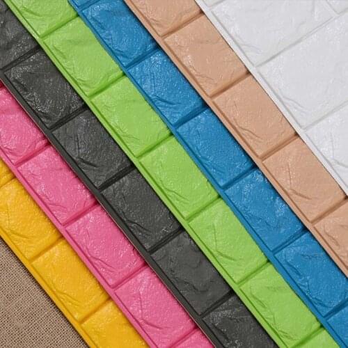 ZOOYOO Brick Wall Stickers