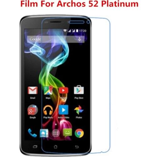 1/2/5/10 Pcs Ultra Thin Clear HD LCD Screen Protector Film With Cleaning Cloth Film For Archos 52 Platinum