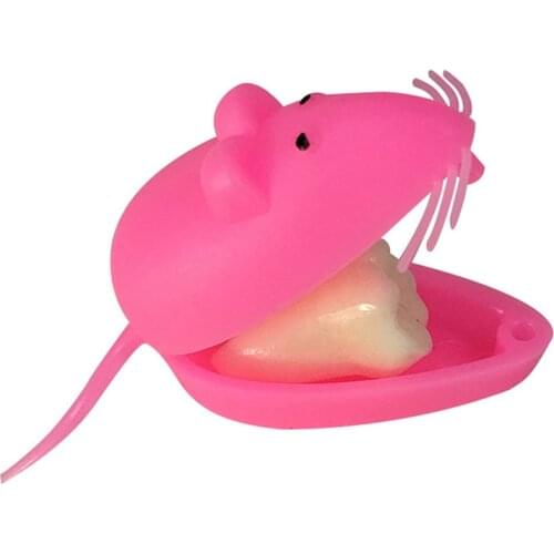 5Pcs Mini Plastic Baby Milk Teeth Holder Mouse Shape Organizer Box Save Tooth Storage New