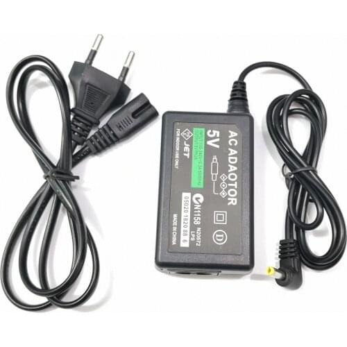 5V Home Wall Charger Power Supply AC Adapter for Sony PlayStation Portable PSP 1000 2000 3000 Charging Cable Cord