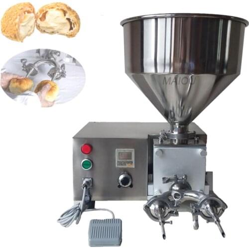 5L Capacity 304 Jam Puff Churros FIlling Machine Churros Stuffer Fried Bread Stick FIlling Machine Cream FIller Free Shipping