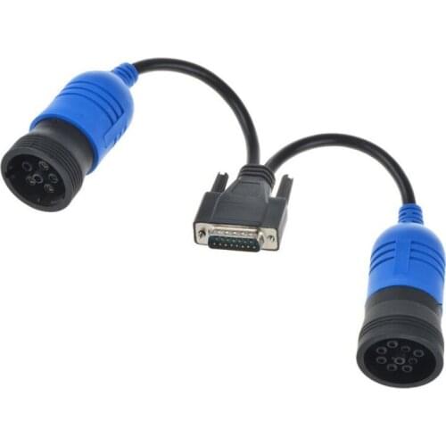 6/9PIN Y OBD Cable USB Link 125032 Diesel Truck Diagnose Scanner PN 405048 For Deutsch Cummins Adapter For Nexiq Accessories