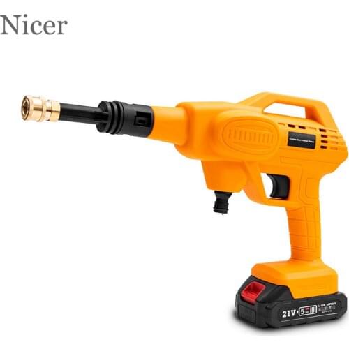 Cordless High Pressure Car Wash Water Gun Portable High Pressure Car Washer Power Tools