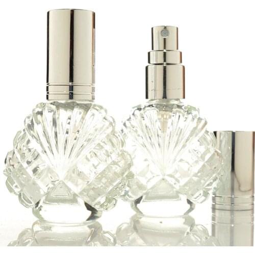 15ml mini Essential oil Empty Bottle Travel Reusable Perfume Atomizer Liquid Dispenser Fine Mist Spray Glass Bottle