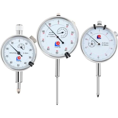 Guanglu Guilin dial indicator dial indicator set high precision 0-10mm mechanical altimeter height gauge Shockproof dial indicat