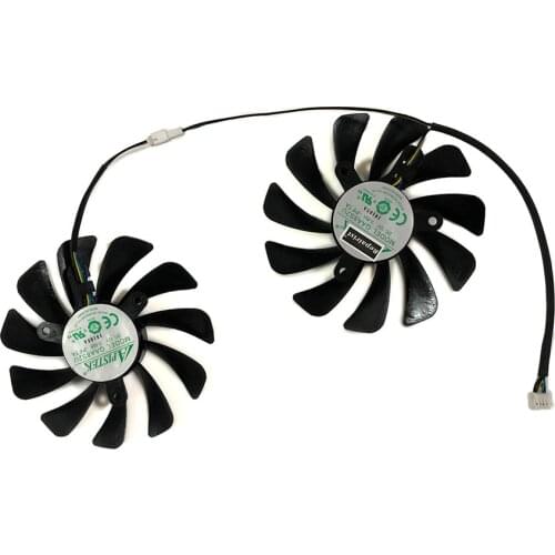 GeForce GTX 1080 Ti AMP Edition GPU VGA Cooler Cooling Fan For ZOTAC ZT-P10810D-10P gtx1080ti Video Cards As Replacement