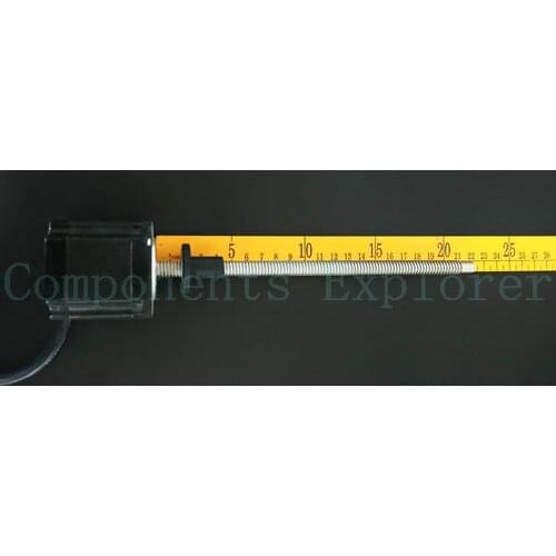 Nema23 Linear Stepper Motors,210mm Length, Tr10*2 Acme Leadscrew Threaded