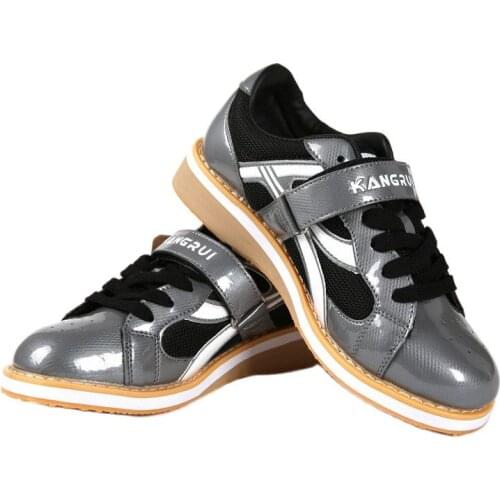 New2019 Professional Weightlifting Shoes Squat Competition Training Leather anti-Slip Weight lifting Shoe KWE231 fitness sneaker