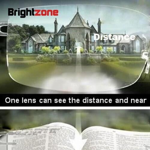 1.558 Polycarbonate Interior Progressive Multi-focus HMC CR-39 Resin Lenses Prescription Rx Lenses See The Near and Distance