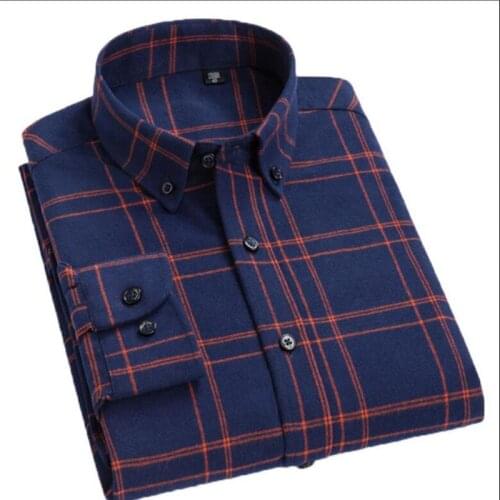 5XL 6XL 7XL 8XL 9XL 48 big Size Mens Plaid Shirt Spring Autumn New High Quality Cotton Business Casual Brand Long Sleeve Shirt