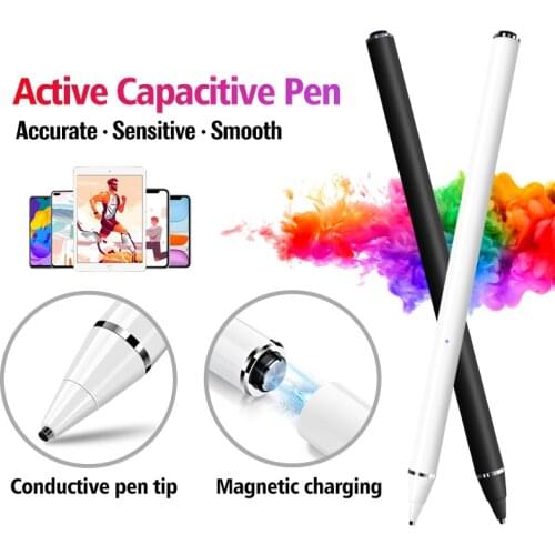 ANMONE Touch Stylus Pen For Xiaomi Tablet Pen Android Laptop Pen Drawing Pencil Magnetic Charging Smart Pen For Ipad MacBook Pen