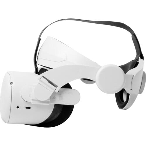 Replacement Head Strap for Oculus Quest 2 Elite Strap Reduce Head Pressure Comfortable Touch VR Accessories