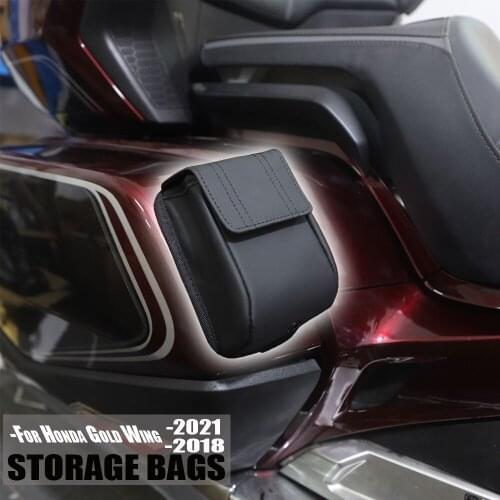 Storage Bags Case For Honda Gold Wing GL1500 GL1800 GL 1800 F6B 2018-2021 2020 Motorcycle Trunk Luggage Cases Tool Bag Pouch