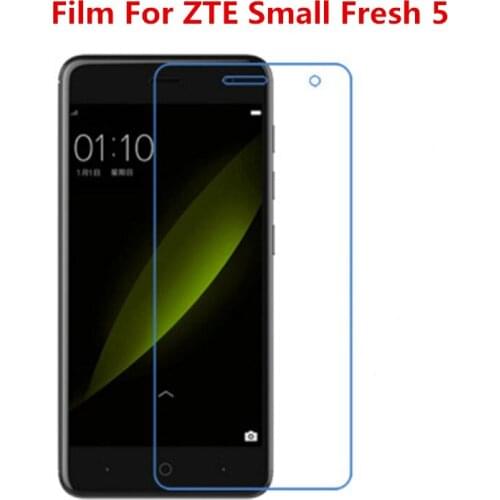 1/2/5/10 Pcs Ultra Thin Clear HD LCD Screen Protector Film With Cleaning Cloth Film For ZTE Small Fresh 5
