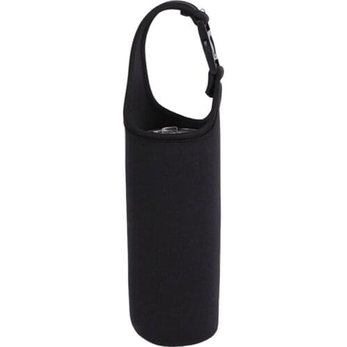 1PC Water Bottle Sleeve Cover Neoprene Insulated Bag Case Pouch Carrier Protector Insulation Water Bottle Cover Case Portable
