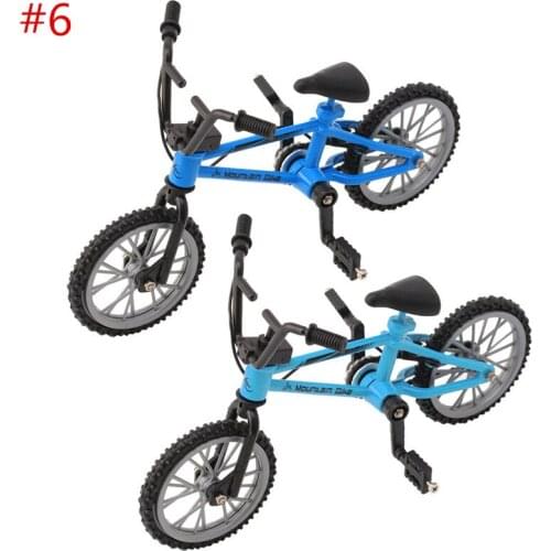 2018 New Style Finger Alloy Bicycle Model Mini MTB BMX Fixie Bike Boys Toy Creative Game Gift Funny
