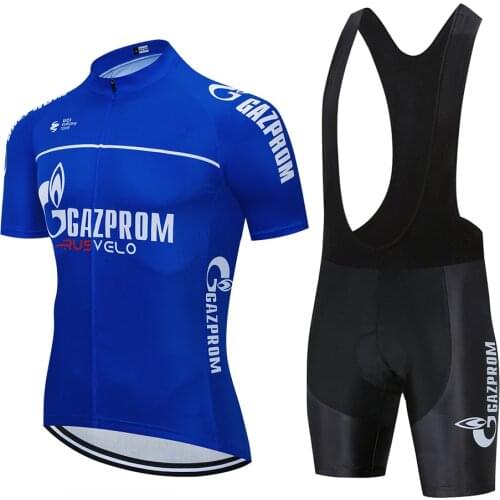 Summer Pro Men Cycling Jersey Breathable Mountain Bike Clothing Quick-Dry Racing Bicycle Clothes Shirt bib shorts