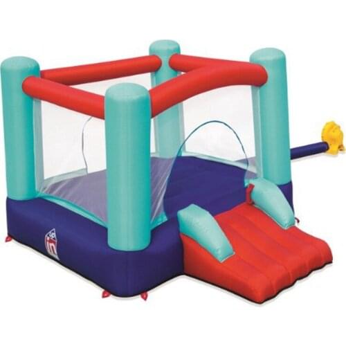 250cmx210cm 3-4 Child Inflatable Oxford Cloth Bounce House with Slide Outdoor Indoor Family Bouncer for Kids