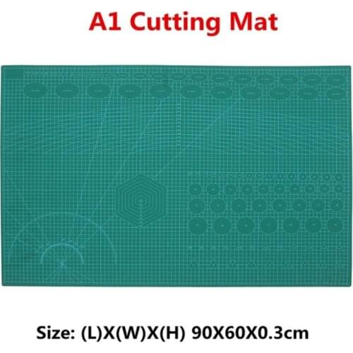 3mm A1 PVC Cutting Mat Cutting Pad Patchwork Double Printed Self Healing Cutting Mat Craft Quilting Scrapbooking Board 60X90CM