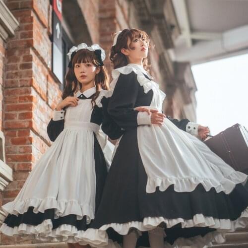 Amine Miss Maid English Traditional Maid Suit Long And Extended Custom Sizes S-L And Custom-made 2021 New