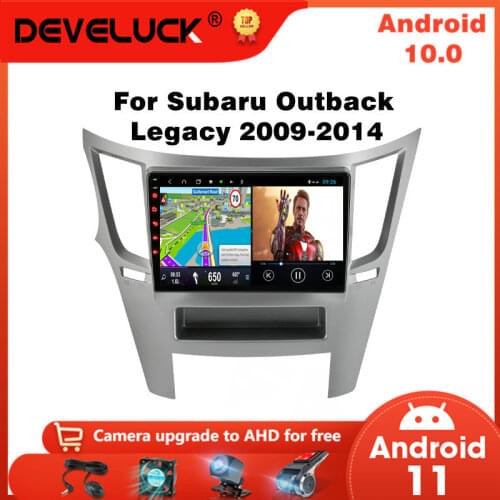 Android 10 2din Car Radio For Subaru Outback 4 Legacy 5 2009 - 2014 Multimedia Video Player Navigation GPS RDS Stereo Head Unit