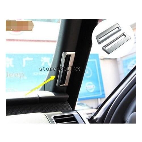 Air conditioning vent cover trim strip interior dashbo For Land Rover Range Rover Sport 2014 2015 2016 L494 Auto Car Accessories