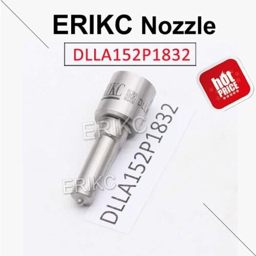 ERIKC DLLA152P1832 Common Rail Spare Parts Injection Nozzle 0433172120 Fuel Pump Spray Nozzle DLLA 152P1832 For Bosch 0445120162
