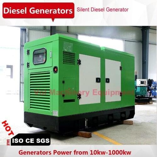 Generator 40kva price with Silent canopy and Automatic transfer switch