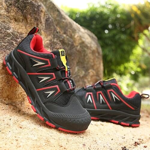 Fashion Kids Boy Girl Non-slip Sneakers Outdoor Sports Shoes Casual Trekking Boots Mountain Lace Up Hiking Shoes
