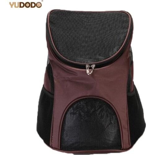 Pet Carrier Dog Cat Outdoor Travel Bag Pet Double Shoulder Backpacks Portable Breathable Mesh Travel Carrier Cats And Dogs