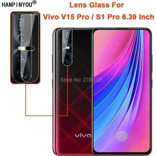 For Vivo V15 Pro / S1 Pro (China) 6.39" Clear Ultra Slim Back Camera Lens Protector Rear Camera Lens Cover Tempered Glass Film