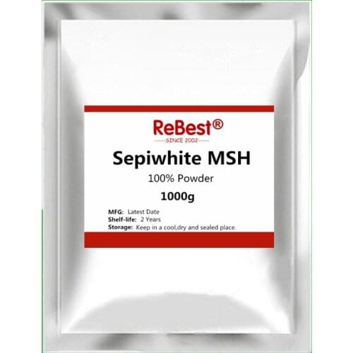 DIY Skin Brightener,100% Sepiwhite MSH Powder,Sepiwhite Supplement for Whitening Skin,Reduce Spots,Inhibit Melanin,Anti-Wrinkle