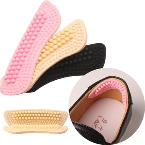 Plantillas Suaves De Silicona Para Zapatos, Pegatinas Para Tacones, Resistentes Al Desgaste, Antideslizantes, Media Yarda