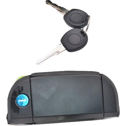 Solid Car Exterior Door Handle Driver Side Front Right-Sided Handles Replacement Fits for Volkswagen T4