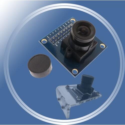 Smart Electronics OV7670 300KP VGA Camera Module and OV7670 Acrylic Bracket Plastic Case for arduino DIY KIT