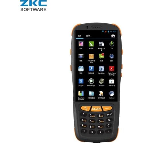 ZKC PDA3503 WiFi GSM 3G 4G SIM Card Wireless Android Handheld PDA NFC Tags Cards 1D Laser 2D CMOS Barcode Reader