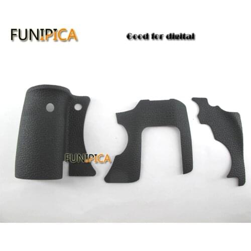100%NEW Original a set of (3 pieces) 6D Body Rubber (Grip +rear +side) For Canon 6D Shell Cover DSLR Camera Repair Part