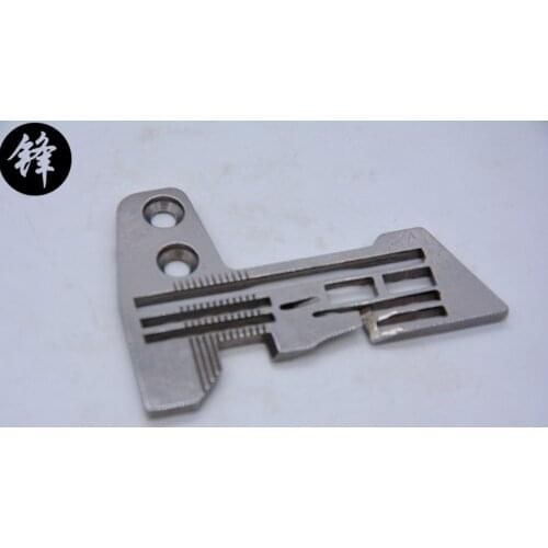 SIRUBA Brand Needle Plate(E982) For Industrial Serger Sewing Machine Model 757 Series,2PCS/Lot,Brand New Sewing Spare parts