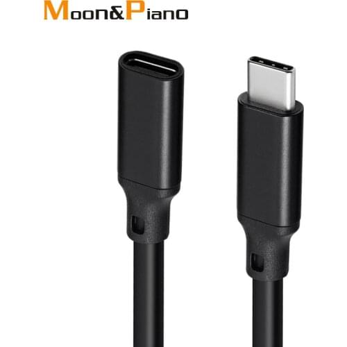 Type C Extender Cable USB C Extension Cord PD100W 5A 10Gbps Male to Female USB 3.1 USB-C Type-c USB 5A Charging Data Wires