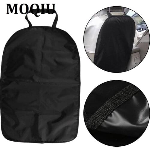 Car seat back organizer protector bag holder baby child kick anti dirty carpet seat covers automobiles storage drinks bottles