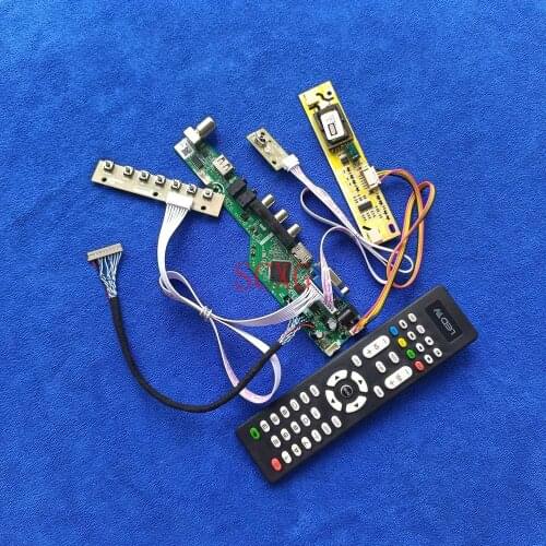 Fit G150XG01/M150XN06/M150XN07/HT150X02 Matrix driver board HDMI-compatible USB VGA 1024*768 LVDS 20 Pin KitAnalog signal 2CCFL